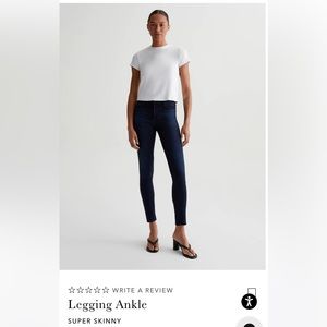 AG Adriano Goldschmied The Leggings Ankle Super Skinny Ankle